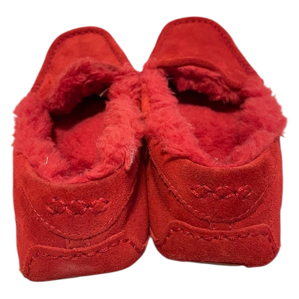 UGG Women's Red Cozy Moccasin Slippers - Picture 6 of 10